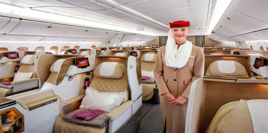 Νέες ευρύχωρες θέσεις στη Business Class των Boeing 777 από την Emirates